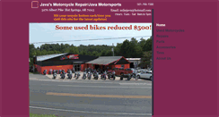 Desktop Screenshot of javasmotorcyclerepair.com